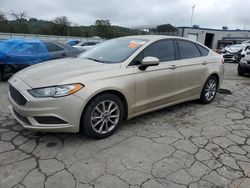 Salvage cars for sale at Lebanon, TN auction: 2017 Ford Fusion SE