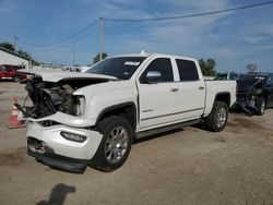 Salvage trucks for sale at Pekin, IL auction: 2017 GMC Sierra K1500 Denali