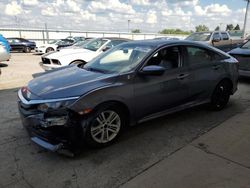 Salvage cars for sale at Dyer, IN auction: 2018 Honda Civic LX