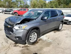 Chevrolet salvage cars for sale: 2018 Chevrolet Traverse LS