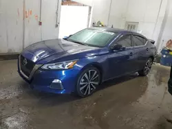 Nissan salvage cars for sale: 2019 Nissan Altima SR