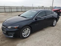 Salvage cars for sale at Temple, TX auction: 2018 Chevrolet Malibu LT