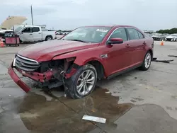 Salvage cars for sale at Grand Prairie, TX auction: 2013 Ford Taurus SEL