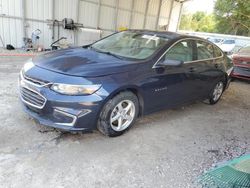 Chevrolet Vehiculos salvage en venta: 2017 Chevrolet Malibu LS