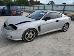 Salvage cars for sale at Fort Pierce, FL auction: 2004 Hyundai Tiburon GT