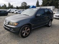 2005 BMW X5 4.4I en venta en Graham, WA