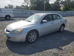 Salvage cars for sale at Gastonia, NC auction: 2004 Honda Accord EX