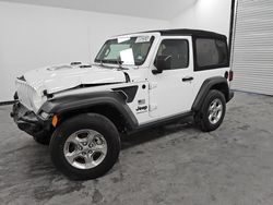 Jeep salvage cars for sale: 2021 Jeep Wrangler Sport