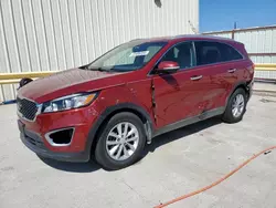 Salvage cars for sale at Haslet, TX auction: 2018 KIA Sorento LX