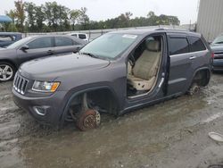 Salvage cars for sale from Copart Spartanburg, SC: 2014 Jeep Grand Cherokee Limited