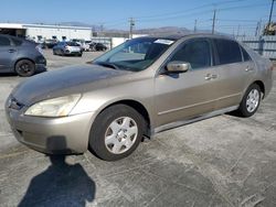 Salvage cars for sale at Sun Valley, CA auction: 2005 Honda Accord LX