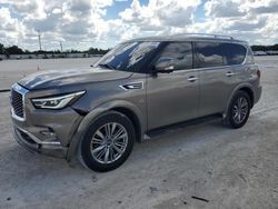 Salvage cars for sale at Arcadia, FL auction: 2019 Infiniti QX80 Luxe