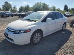 Salvage cars for sale at Portland, OR auction: 2008 Honda Civic GX