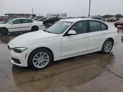 Salvage cars for sale at Grand Prairie, TX auction: 2016 BMW 320 I