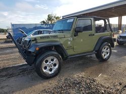 Jeep Wrangler Sport salvage cars for sale: 2013 Jeep Wrangler Sport