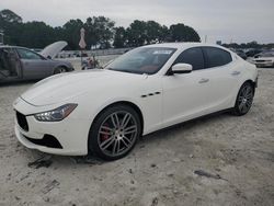 Salvage cars for sale at Loganville, GA auction: 2017 Maserati Ghibli Luxury