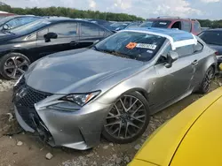 Salvage cars for sale at Grand Prairie, TX auction: 2015 Lexus RC 350