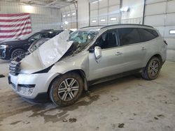 Chevrolet salvage cars for sale: 2017 Chevrolet Traverse LT