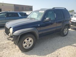 Salvage cars for sale from Copart Kansas City, KS: 2007 Jeep Liberty Sport