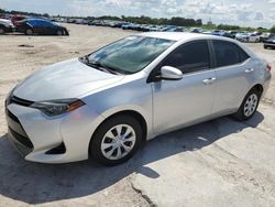 Toyota Corolla l salvage cars for sale: 2018 Toyota Corolla L