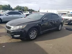 Salvage cars for sale at New Britain, CT auction: 2013 KIA Optima LX