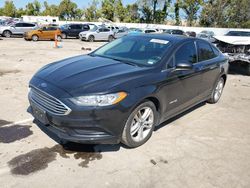 Ford salvage cars for sale: 2018 Ford Fusion SE Hybrid