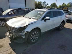 Salvage cars for sale at Woodburn, OR auction: 2015 Subaru Outback 2.5I Limited