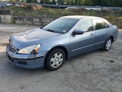 Honda salvage cars for sale: 2007 Honda Accord LX