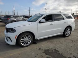 Salvage cars for sale at Los Angeles, CA auction: 2021 Dodge Durango GT