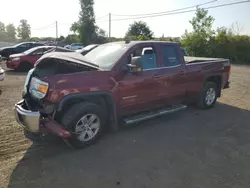 Salvage cars for sale at Montreal Est, QC auction: 2014 GMC Sierra C1500 SLE