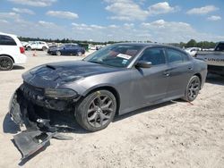 Salvage cars for sale at Houston, TX auction: 2019 Dodge Charger GT