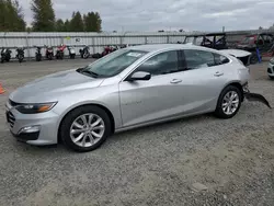 Chevrolet salvage cars for sale: 2019 Chevrolet Malibu LT