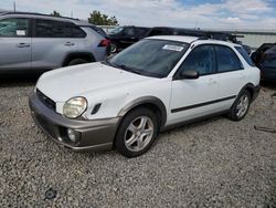 Subaru Impreza Outback Sport salvage cars for sale: 2003 Subaru Impreza Outback Sport