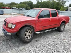 Salvage cars for sale at Augusta, GA auction: 2002 Toyota Tacoma Double Cab Prerunner