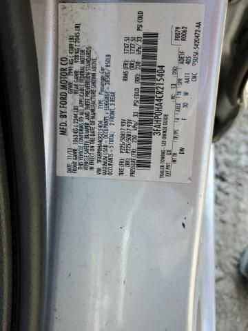 2012 Ford Fusion SE