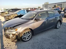 Salvage cars for sale at Kansas City, KS auction: 2015 Lexus CT 200