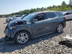 Salvage cars for sale at Windham, ME auction: 2018 Chevrolet Equinox LT