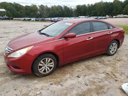 Salvage cars for sale at Charles City, VA auction: 2011 Hyundai Sonata GLS