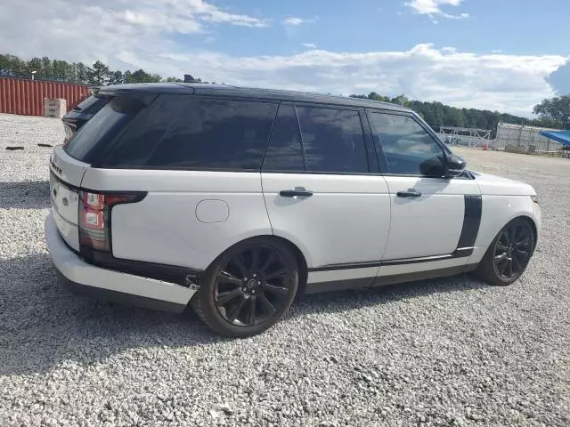 2016 Land Rover Range Rover Supercharged