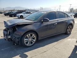 Chevrolet salvage cars for sale: 2014 Chevrolet Cruze LTZ