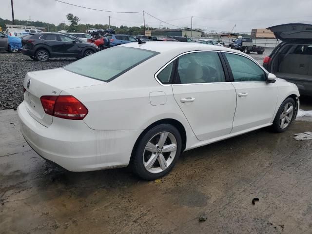 2012 Volkswagen Passat SE