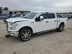 Salvage cars for sale from Copart Chicago: 2015 Ford F150 Supercrew