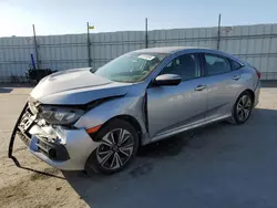 Honda salvage cars for sale: 2017 Honda Civic EX