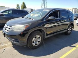 Salvage cars for sale at Hayward, CA auction: 2014 Honda CR-V LX