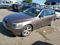 Salvage cars for sale at Woodhaven, MI auction: 2006 BMW 530 XIT