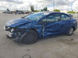 Honda salvage cars for sale: 2014 Honda Civic LX