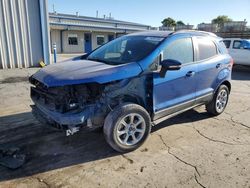 Salvage cars for sale at auction: 2021 Ford Ecosport SE