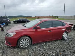 Salvage cars for sale from Copart Tifton, GA: 2017 Nissan Sentra S