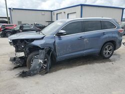 Toyota Highlander salvage cars for sale: 2016 Toyota Highlander XLE