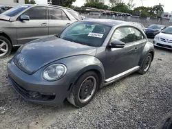 Volkswagen salvage cars for sale: 2012 Volkswagen Beetle